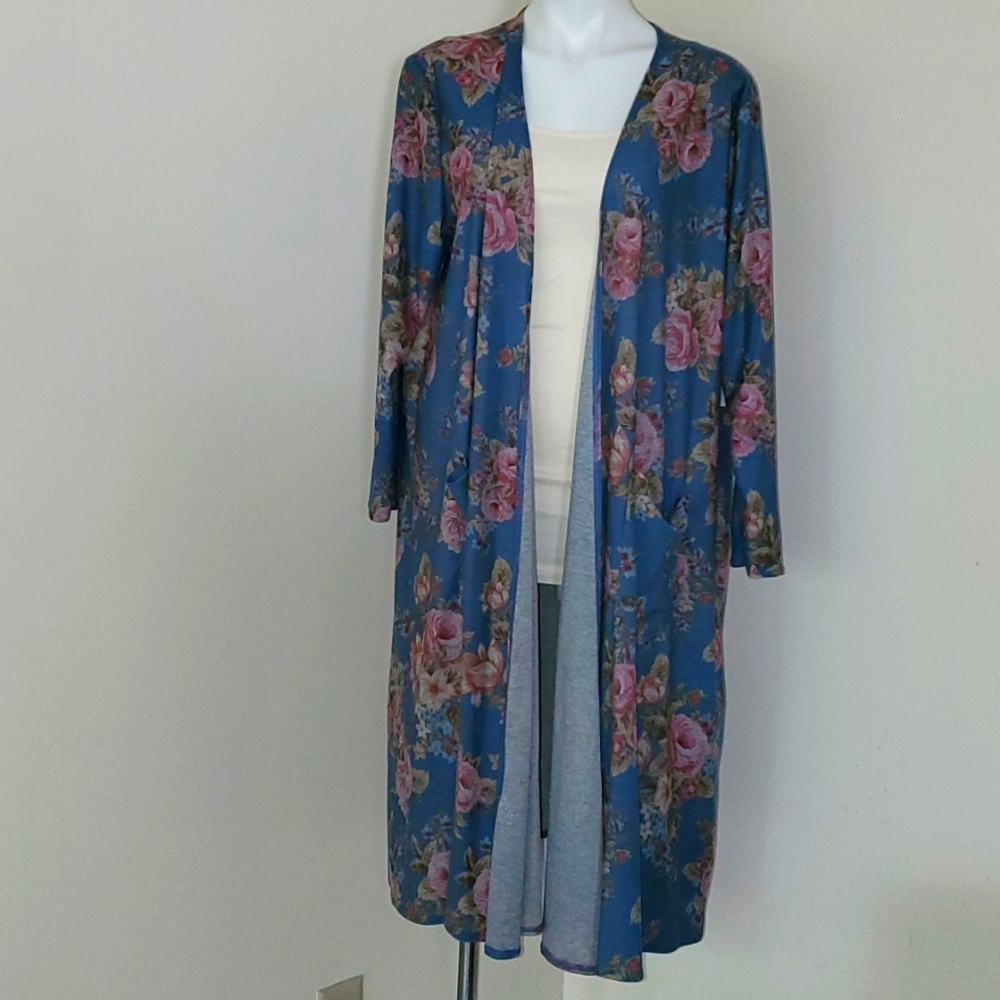 Lularoe SARAH Open Cardigan Duster Size 2XL